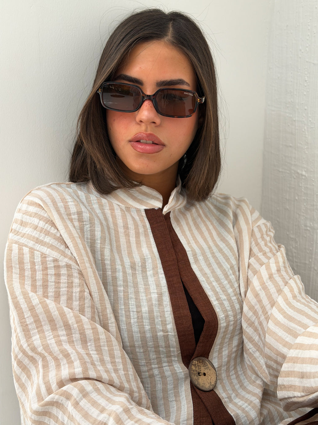 STRIPPY BLOUSE