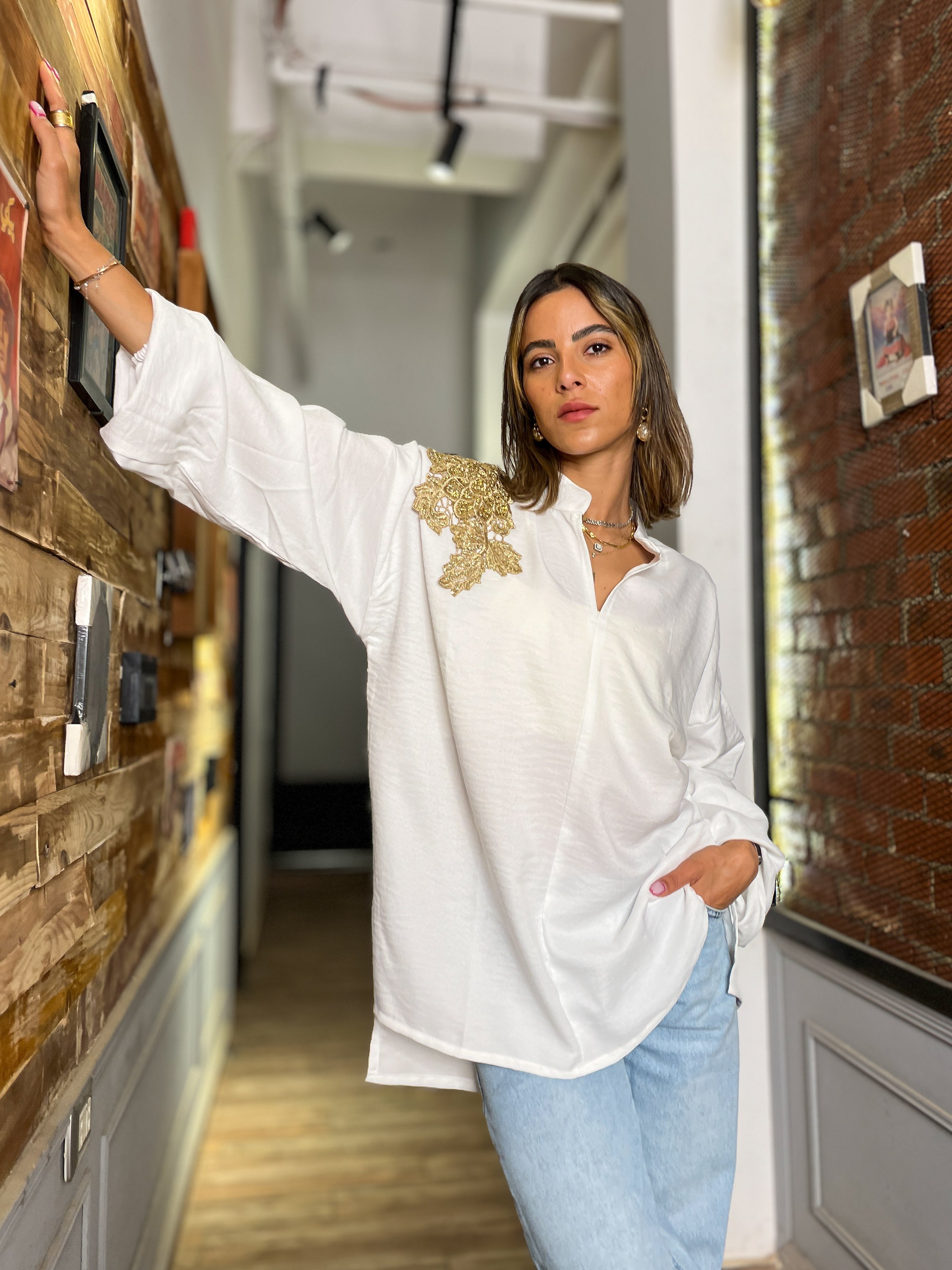 Goldy blouse