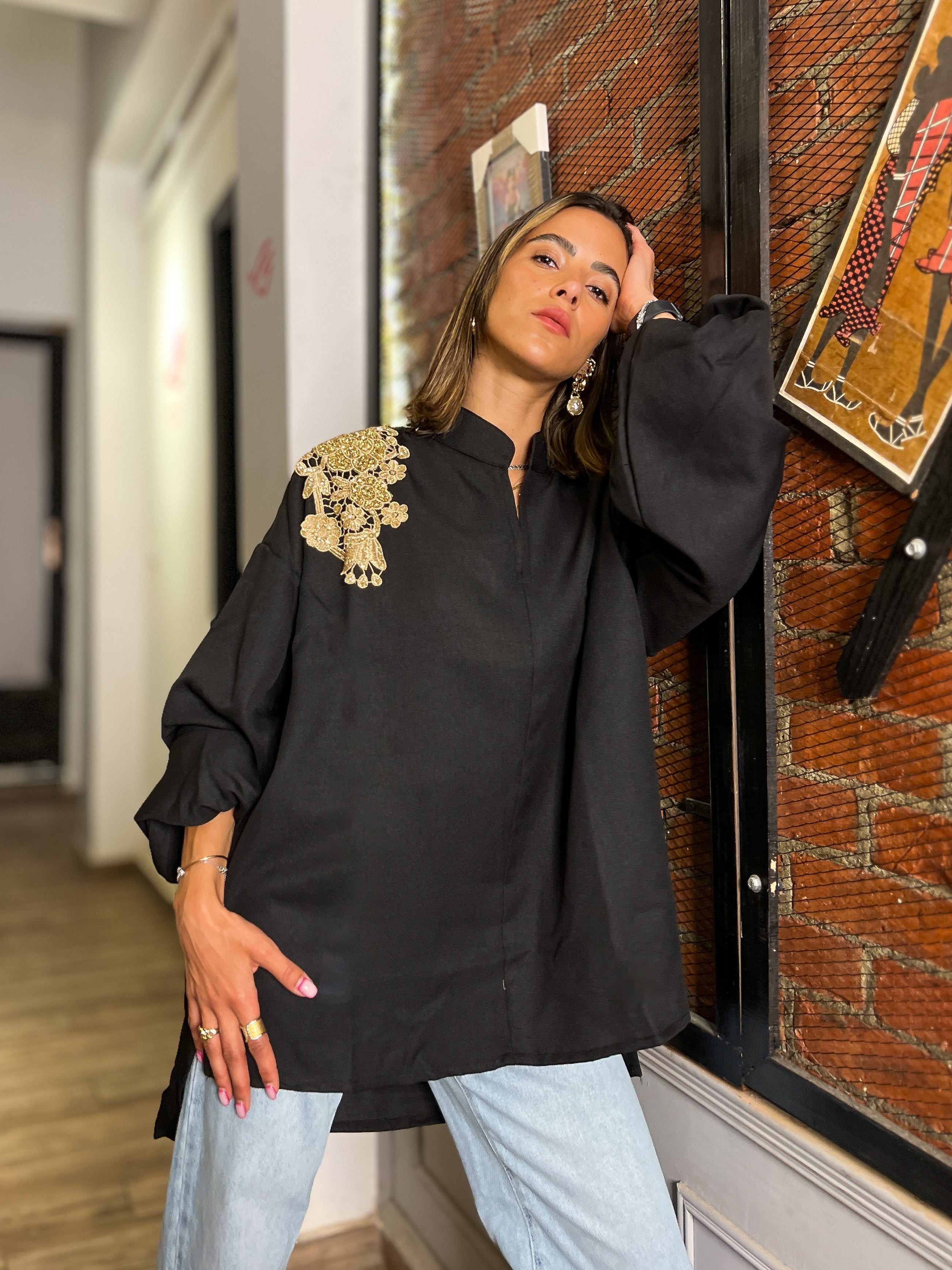 Goldy blouse